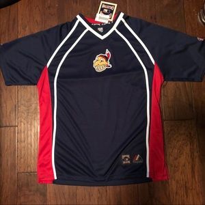 NWT Retired LOGO Cleveland Indians Jersey